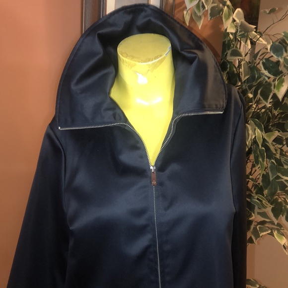 DENNIS BASSO NAVY JACKET SIZE S - Picture 3 of 9